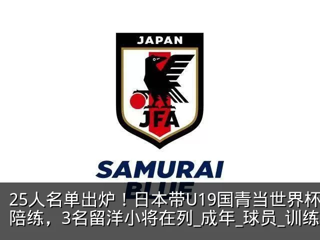 25人名单出炉！日本带U19国青当世界杯陪练，3名留洋小将在列_成年_球员_训练